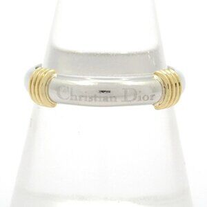 DIOR/ChristianDior - 18K Yellow Gold Pt950 Ring #6 1/2
